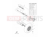 YAMAHA YXZ 1000 YXZ1000R SS YXZ1000ET (BDWB) 2024 FRONT WHEEL