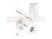 YAMAHA YXZ 1000 YXZ1000R SS YXZ1000ET (BDWB) 2024 REAR WHEEL