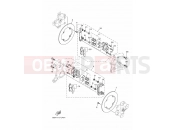 YAMAHA YXZ 1000 YXZ1000R SS YXZ1000ET (BDWB) 2024 REAR BRAKE CALIPER