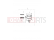 TRIUMPH Tiger 800 XRT Reservoir, Rear M/Cyl Kit
