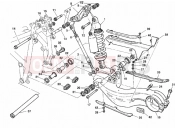 DUCATI 1999 Superbike 748 REAR SHOCK ABSORBER » SWING ARM