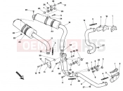 DUCATI 1999 Superbike 748 EXHAUST SYSTEM » EXHAUST SYSTEM