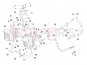 vespa GTV 300 HPE SEI GIORNI ABS E5  Cooling system