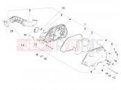 vespa GTV 300 HPE SEI GIORNI E5  Air filter