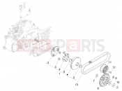 vespa GTV 300 HPE SEI GIORNI E5  Driving pulley
