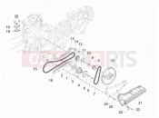 vespa GTV 300 HPE SEI GIORNI E5  Oil pump