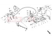 DUCATI 1999 Superbike 748 REAR BRAKE SYSTEM » BRAKING SYSTEM