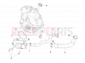 vespa GTV 300 HPE SEI GIORNI ABS E5  Cooler pump