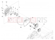 vespa GTV 300 HPE SEI GIORNI ABS E5  Reduction unit