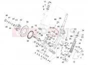 vespa GTV 300 HPE SEI GIORNI E5  Fork/steering tube - Steering bearing unit