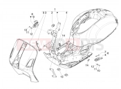 vespa GTV 300 HPE SEI GIORNI E5  Frame/bodywork