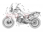 APRILIA Tuareg 660 (EU) Decal