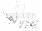 APRILIA Tuareg 660 (CA, USA) Front brake caliper