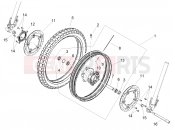 APRILIA Tuareg 660 (CA, USA) Front wheel