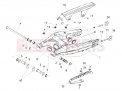 APRILIA Tuareg 660 (CA, USA) Swing arm