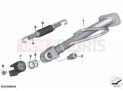 BMW Motorrad BMW 2020 C models C 400 GT (0C06, 0C16) Side stand | Side stand