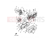 YAMAHA Jog Z YG 50 YG50ZS JOG Z (3YK3) 1992 Crankcase