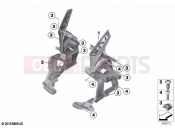 BMW Motorrad BMW 2020 C models C 400 X (0C09, 0C19) Clothes holder, front 2