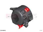 BMW Motorrad BMW 2021 C models C 400 X 21 (0C31, 0C33) Multifunction switch left button black | Multifunction switch left button black