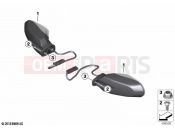 BMW Motorrad BMW 2021 C models C 400 X 21 (0C31, 0C33) LED turn indicators, rear | LED turn indicators, rear