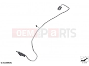 BMW Motorrad BMW 2023 C models C 400 X 21 (0C31, 0C33) Cable trunk light | Cable trunk light