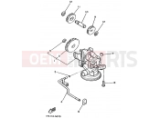 YAMAHA VMax 1200 VMX1200 (2EN) 1992 OIL PUMP