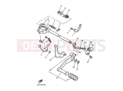 YAMAHA VMax 1200 VMX1200 (2EN) 1992 SHIFT SHAFT