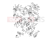 YAMAHA VMax 1200 VMX1200 (2EN) 1992 SIDE COVER