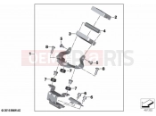 BMW Motorrad BMW 2020 C models C evolution (0C03) Mounting parts, BMW Navigator