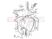 YAMAHA VMax 1200 VMX1200 (2EN) 1992 FUEL TANK