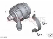 BMW Motorrad BMW 2020 C models C evolution (0C03) Electric coolant pump