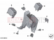 BMW Motorrad BMW 2020 C models C evolution (0C03) Relays, relay holders, fuses