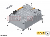 BMW Motorrad BMW 2020 C models C evolution (0C03) Cell module, high-voltage accumulator