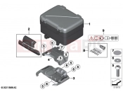 BMW Motorrad BMW 2022 C models CE04 (0C51, 0C53) Vario topcase | Vario topcase