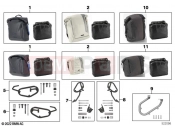 BMW Motorrad BMW 2021 C models CE04 (0C51, 0C53) Side bags | Side bags
