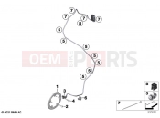 BMW Motorrad BMW 2021 C models CE04 (0C51, 0C53) Speed sensor, front