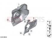 BMW Motorrad BMW 2021 C models CE04 (0C51, 0C53) Cover electric motor