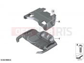 BMW Motorrad BMW 2021 C models CE04 (0C51, 0C53) Topcase carrier