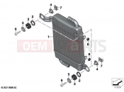 BMW Motorrad BMW 2021 C models CE04 (0C51, 0C53) Radiator | Radiator