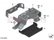 BMW Motorrad BMW 2021 C models CE04 (0C51, 0C53) Holder, battery | Holder, battery
