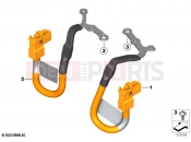 BMW Motorrad BMW 2021 C models CE04 (0C51, 0C53) Conductor rails, HV accumulator