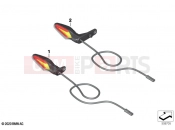 BMW Motorrad BMW 2021 C models CE04 (0C51, 0C53) Multifunctional turn signal bulbs
