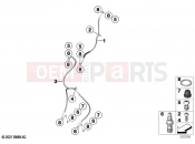 BMW Motorrad BMW 2020 C models CE04 (0C51, 0C53) Brake lines, front | Brake lines, front