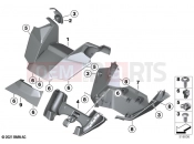 BMW Motorrad BMW 2020 C models CE04 (0C51, 0C53) Handlebar fairing | Handlebar fairing