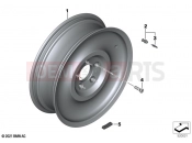 BMW Motorrad BMW 2020 C models CE04 (0C51, 0C53) Rear wheel | Rear wheel