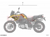 BMW Motorrad BMW 2022 F models F 750 GS (0B08, 0B18) Sticker set 4 | Sticker set 4