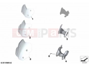 BMW Motorrad BMW 2021 F models F 750 GS (0B08, 0B18) Windscreen