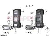 BMW Motorrad BMW 2021 F models F 750 GS (0B08, 0B18) Additional switch special vehicle left 3