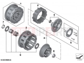 BMW Motorrad BMW 2021 F models F 750 GS (0B08, 0B18) Clutch with drive plate 2