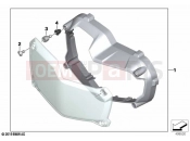 BMW Motorrad BMW 2021 F models F 750 GS (0B28) Set, headlight guard | Set, headlight guard
